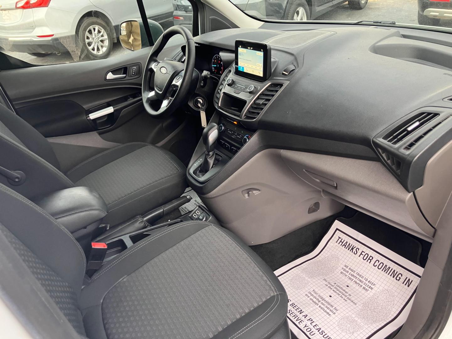 2019 White /Gray Ford Transit Connect Cargo Van XLT LWB w/Rear Liftgate (NM0LS7F28K1) with an 2.5L L4 DOHC 16V engine, 6A transmission, located at 1842 Wirt Road, Houston, TX, 77055, (713) 973-3903, 29.805330, -95.484787 - Photo#12